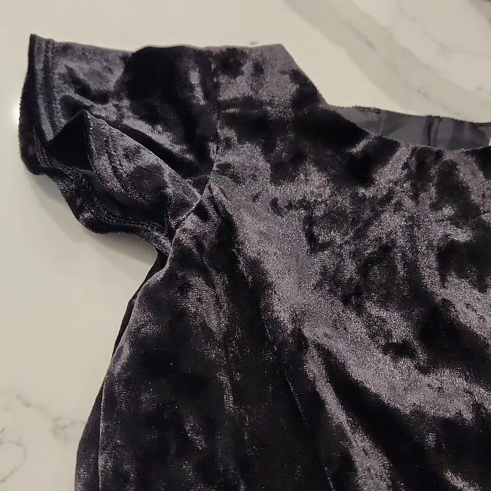 2T Cat & Jack velour jumpsuit